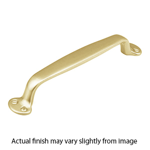 742-SB - Country - 4" Cabinet Pull - Satin Brass