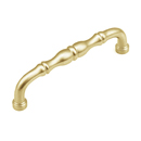 747-SB - Colonial - 4" Cabinet Pull - Satin Brass