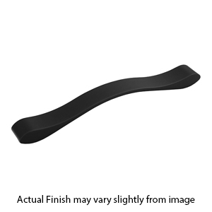 244-160-MB - Wave - 160 mm Cabinet Pull - Flat Black