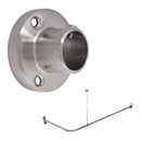 30" x 60" - Corner Shower Rod - Heavy Round Flanges