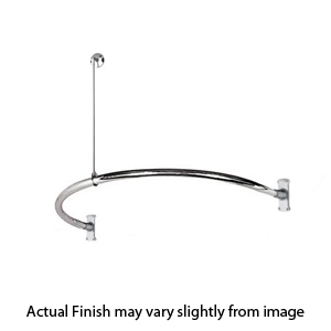 Half Oval Shower Rod 36 X 36