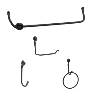 Knot Accents - Hand Rubbed Brass