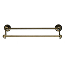 ED7GBZA - Beaded - 18" Double Towel Bar - German Bronze