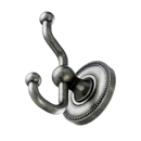 ED2APA - Beaded - Double Hook - Antique Pewter