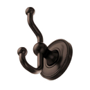 ED2ORBA - Beaded - Double Hook - Oil Rubbed Bronze