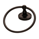 ED5ORBA - Beaded - Towel Ring - Oil Rubbed Bronze