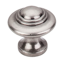 M14 PTA - Britannia - 1.25" Ascot Cabinet Knob - Pewter Antique