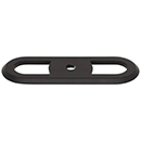 TK3351BLK - Brockwell - 2.75" Cabinet Knob Backplate - Flat Black