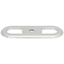 TK3351PC - Brockwell - 2.75" Cabinet Knob Backplate - Polished Chrome