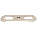 TK3351PN - Brockwell - 2.75" Cabinet Knob Backplate - Polished Nickel