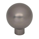 TK3340AG - Brockwell -  1-1/8" Cabinet Knob - Ash Gray
