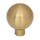 TK3340HB - Brockwell - 1-1/8" Cabinet Knob - Honey Bronze