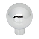 TK3340PC - Brockwell - 1-1/8" Cabinet Knob - Polished Chrome