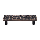 TK304 BA - Cobblestone - 3.75" Cabinet Pull - Brass Antique