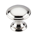 M1582 PN - Dakota - 1.25" Round Knob - Polished Nickel