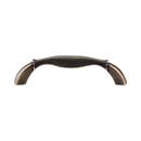 M945 GBZ - Edwardian Ribbon & Reed - 3.75" Straight Pull - German Bronze