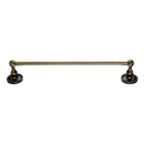 ED6GBZE - Ribbon & Reed - 18" Towel Bar - German Bronze