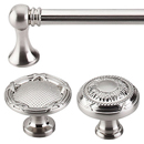 Edwardian Ribbon & Reed - Brushed Nickel