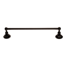 ED6ORBB - Hex - 18" Towel Bar - Oil Rubbed Bronze