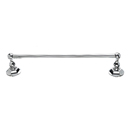 ED6PCB - Hex - 18" Towel Bar - Polished Chrome