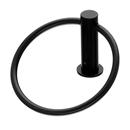 HOP5BLK - Hopewell - Towel Ring - Flat Black