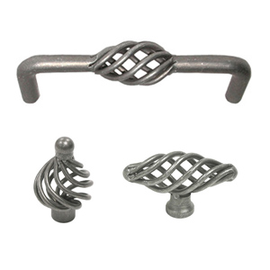 Normandy Birdcage - Pewter
