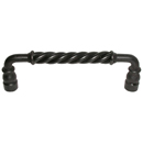 M671 PAB - Normandy Twist - 6" Bar Pull - Patina Black