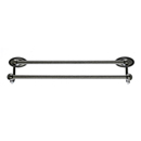 ED7APC - Oval - 18" Double Towel Bar - Antique Pewter