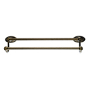 ED7GBZC - Oval - 18" Double Towel Bar - German Bronze