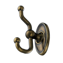 ED2GBZC - Oval - Double Hook - German Bronze