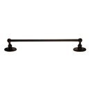 ED6ORBC - Oval - 18" Towel Bar - Oil Rubbed Bronze