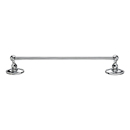 ED6PCC - Oval - 18" Towel Bar - Polished Chrome