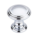 TK320PC - Reeded Collection - 1.25" Cabinet Knob - Polished Chrome