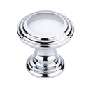 TK320PC - Reeded Collection - 1.25" Cabinet Knob - Polished Chrome