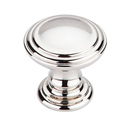 TK320PN - Reeded Collection - 1.25" Cabinet Knob - Polished Nickel