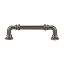 TK322AG - Reeded Collection - 3.75" Cabinet Pull - Ash Gray