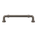 TK323AG - Reeded Collection - 5" Cabinet Pull - Ash Gray