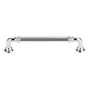 TK323PN - Reeded Collection - 5" Cabinet Pull - Polished Nickel