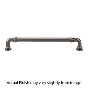 TK325AG - Reeded Collection - 9" Cabinet Pull - Ash Gray