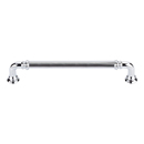 TK325PC - Reeded Collection - 9" Cabinet Pull - Polished Chrome