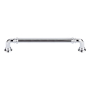 TK325PC - Reeded Collection - 9" Cabinet Pull - Polished Chrome