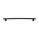 TK6BLK - Arched - 12" Cabinet Pull - Flat Black