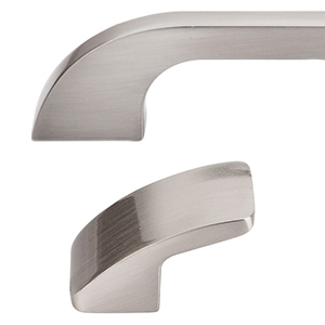 Curved Tidal - Satin Nickel