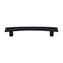 TK86BLK - Rail - 5" Flared Pull - Flat Black