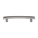 TK86PTA - Rail - 5" Flared Pull - Pewter Antique