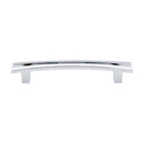 TK86PC - Rail - 5" Flared Pull - Polished Chrome