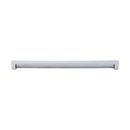 TK278ALU - Modern Metro Tab - 12" Cabinet Pull - Aluminum