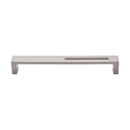 TK267 BSN - Modern Metro Slot - 7" Cabinet Pull - Satin Nickel
