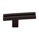 TK82ORB - Rail - 2 5/8" Inset Knob - Oil Rubbed Bronze