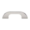TK44PN - Curved Tidal - 3" Neo Pull - Polished Nickel
